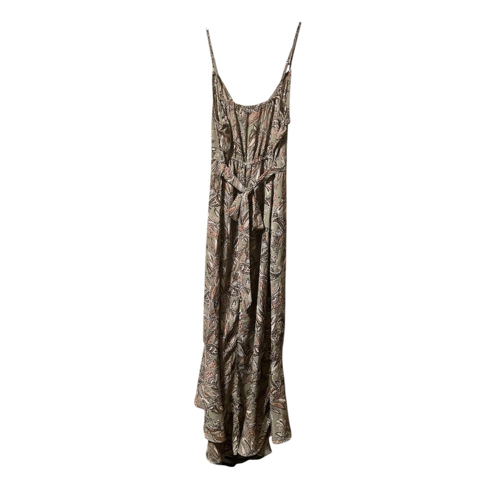 Inspired Hearts ❤️ Green Paisley Maxi Dress - Picture 7 of 9